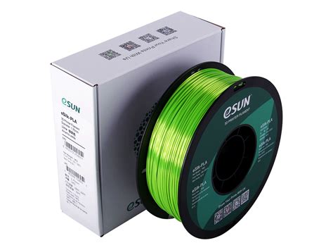 ESILK PLA 1 75mm LIME 1kg ESUN 3D FILAMENT 109866440075 ESUN