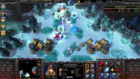 Warcraft 3 Reforged The Adventures Of Rowan The Wise 09 The Frozen Throne Hard V45 Gameplay