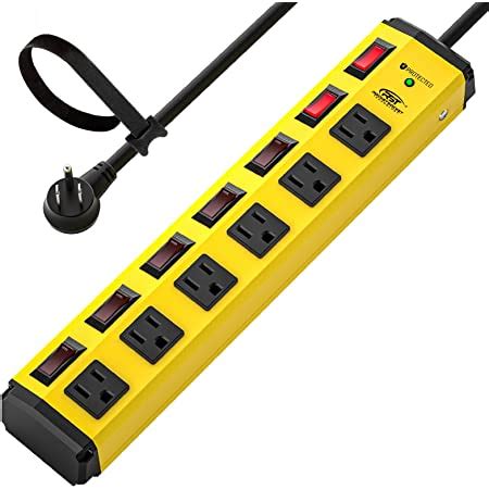 Amazon Krr Heavy Duty Power Strip Surge Protector Power Strip