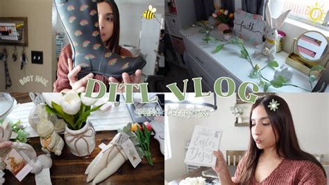 Ditl Vlog Spring Decorating Update On Potty Training Chatty Vlog