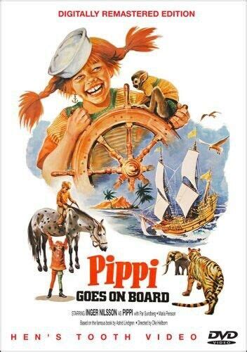 Pippi Longstocking Pippi Goes On Board Dvd 1969 For Sale Online Ebay