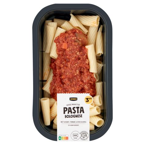 Jumbo Verse Maaltijd Pasta Bolognese G Aanbieding Bij Jumbo