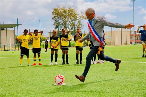 INAUGURATION DU TERRAIN SYNTHÉTIQUE ÉCOLOGIQUE DE FAYARD Saint andré