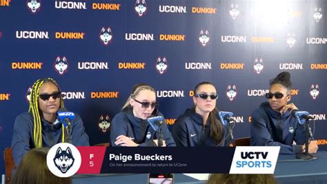 Paige Bueckers Announces Her Return At Senior Night For Uconn Womens