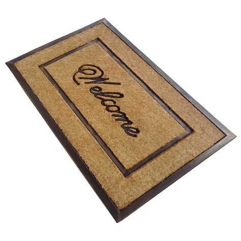 Dirtbuster Mat Picture Frame Welcome Doormat Accentuary