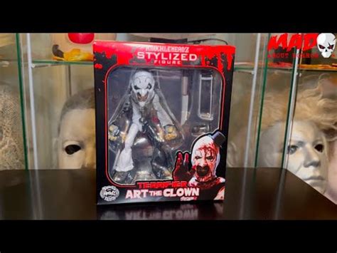 Unboxing The New Terrifier Art The Clown Knuckleheadz Figure Youtube