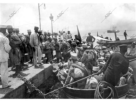 Llegada De Tropas A Melilla Archivo Abc