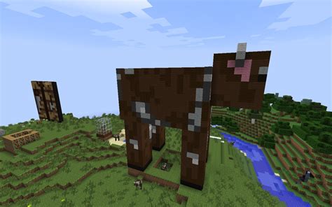 Statue of a Cow Minecraft Map