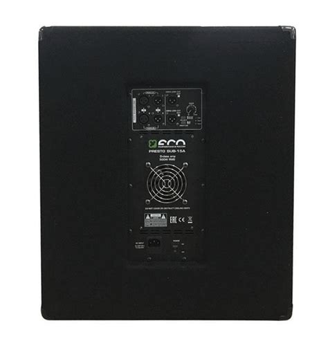 ECO PRESTO SUB-15A активный сабвуфер