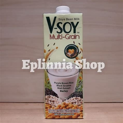 Jual Vsoy V Soy Multi Grain Soya Bean Milk Ml Minuman Kedelai