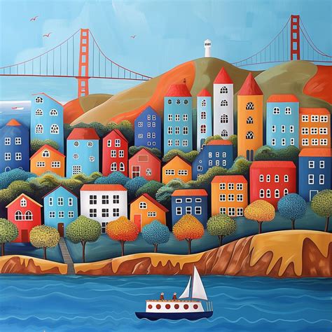 San Francisco Art Background Free Stock Photo Public Domain Pictures