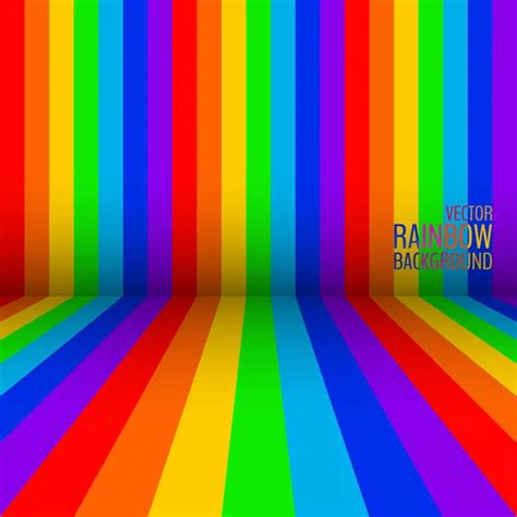 Fondo De Rayas Arco Iris Vector De Stock Por Rioabajorio 387755470