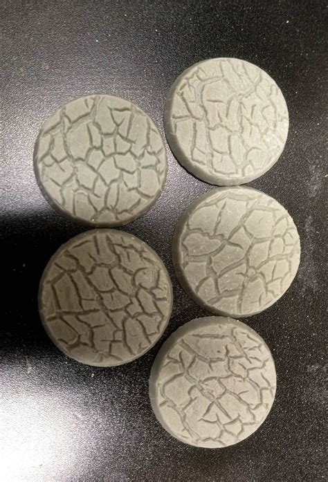 Textured Round Bases 40k Aos Warhammer Games Workshop 25 285 32 40