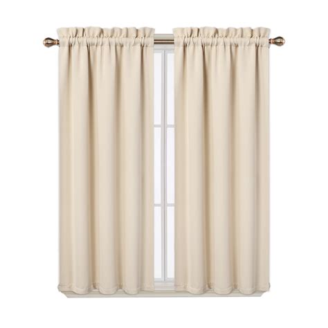 Haperlare W X L Blackout Kitchen Curtains For Bedroom Thermal