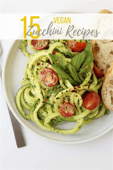 15 AMAZING Vegan Zucchini Recipes | My Darling Vegan