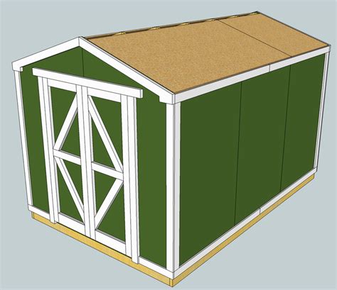 8 X 12 Shed Workshop Erics Projects