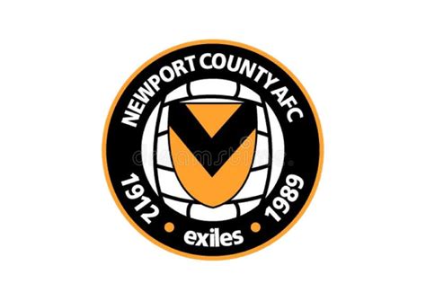 Newport County AFC Logo editorial image. Illustration of auto - 158640485