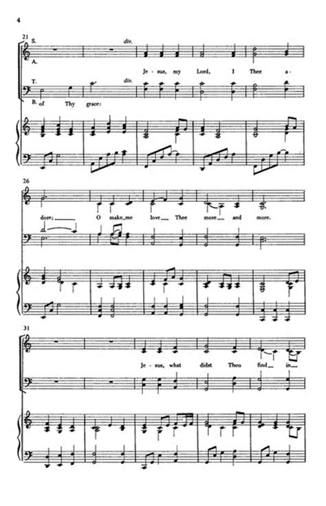 Jesus My Lord My God My All By Benjamin Harlan 4 Part Sheet Music Sheet Music Plus