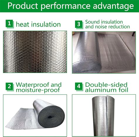 Buy Engineered Foil Double Aluminium Bubble Insulation Foil Self