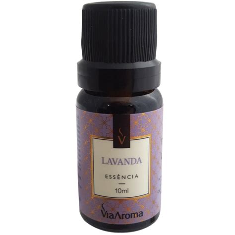 Essência Aromatizante Via Aroma Para Aromatizador Elétrico 10ml Lavanda