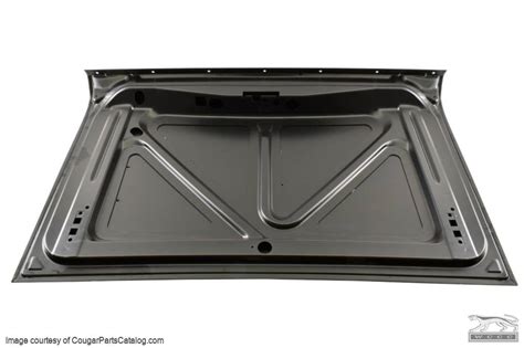 Rear Deck Trunk Lid Repro Mercury Cougar