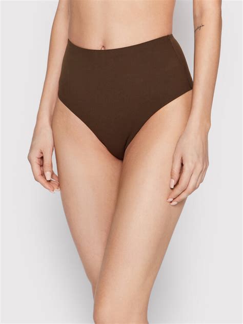 Etam Dół od bikini Promesse 6532549 Brązowy Modivo pl