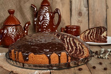 Классический торт Зебра – простой и вкусный рецепт, как приготовить ...