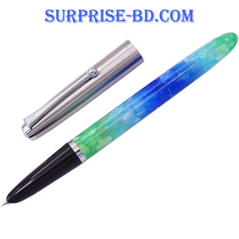 Jinhao 51A Fountain Pen Fluorescent Blue SURPRISE BD