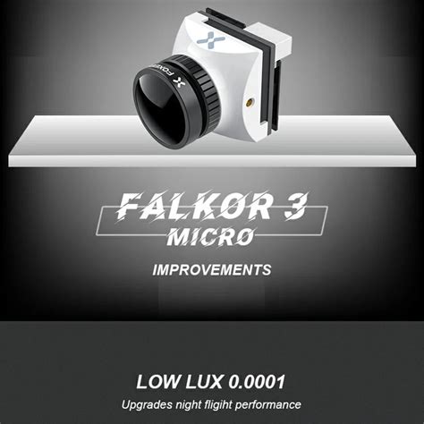 Foxeer Drone Falkor C Mera Hd Mini Micro Tvl Lente Mm