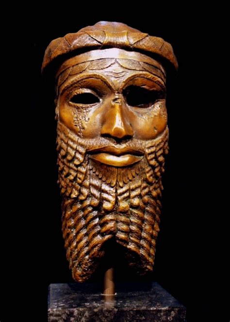 Bronze Head Of An Akkadian Ruler Discovered In Nineveh In 1931 The