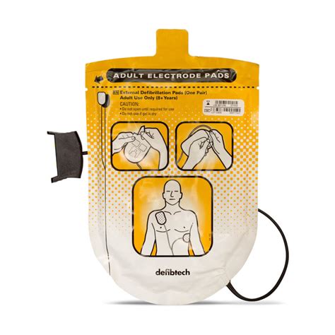 Elektrody dla dorosłych do defibrylatora AED Defibtech Lifeline AED