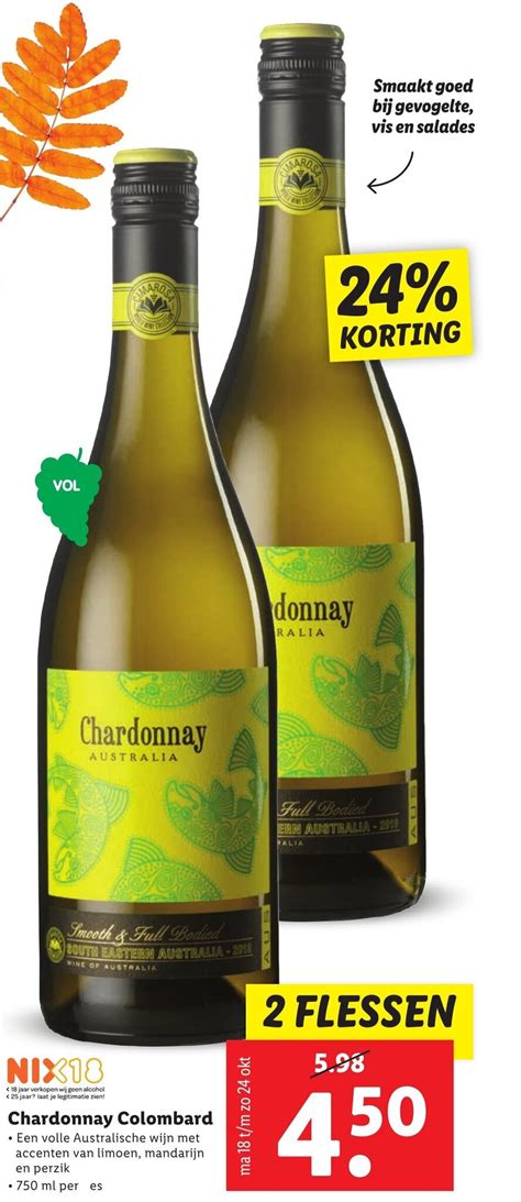 Chardonnay Colombard Aanbieding Bij Lidl