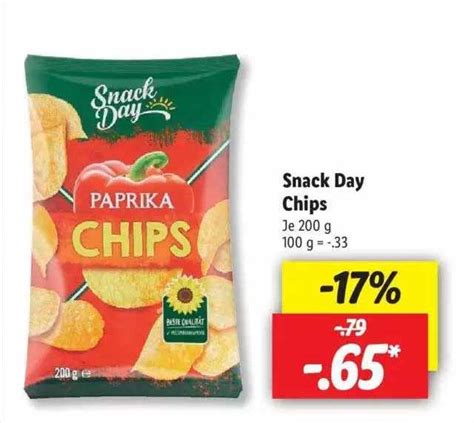 Snack Day Chips Angebot Bei Lidl Prospekte De