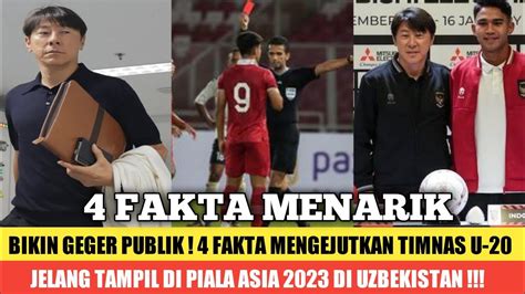 Bikin Geger Publik 4 Fakta Mengejutkan Timnas U 20 Indonesia Jelang