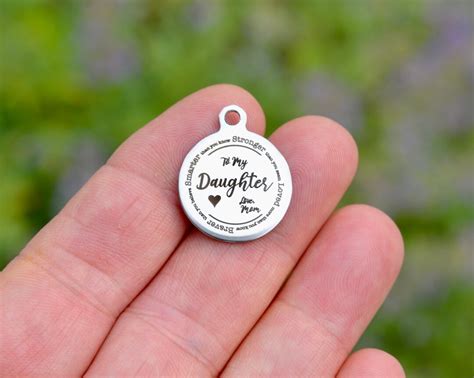 To My Daughter Always Remember You Are Braver Stronger Smarter And Loved Custom Laser Engraved