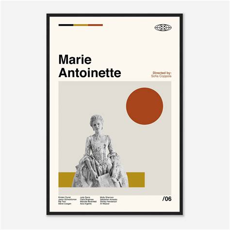 Marie Antoinette Poster Sofia Coppola Movie Poster Citiesbox