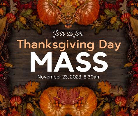 Thanksgiving Mass Saint Thomas The Apostle Catholic Church