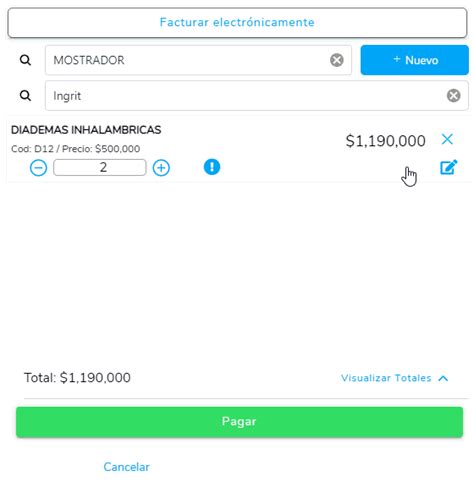 Elaboraci N Documento De Ingreso Tipo Touch En El Pos Instalado