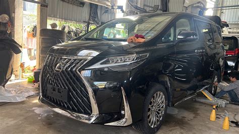 Lm Body Kit For Toyota Alphard Vellfire To Lexus Lm Style For 15 20