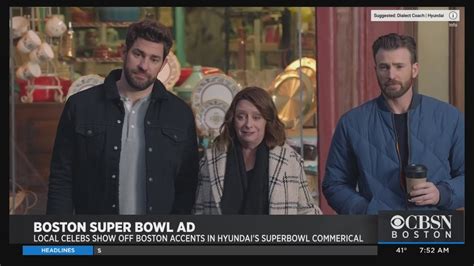 Local Celebs Show Off Boston Accents In Hyundais Super Bowl Commercial