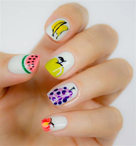 16 Fruit Nail Art Designs For Summer Pretty Designs