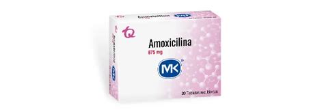 Amoxicilina Mk® Tabletas Vademécum De Medicamentos Mk