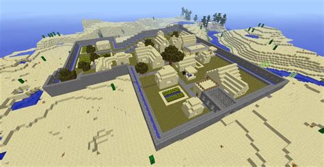 Desert Village Minecraft Map