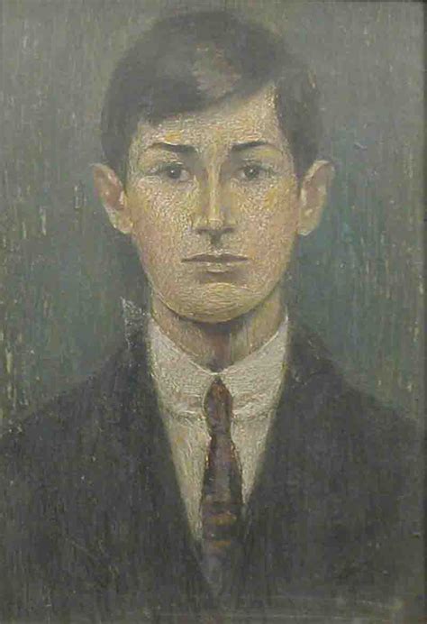 Lslowry Lowry Original Drawing Boy