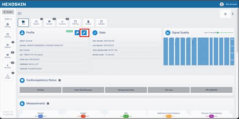 Configure or update a subject’s information (OneView Dashboard)