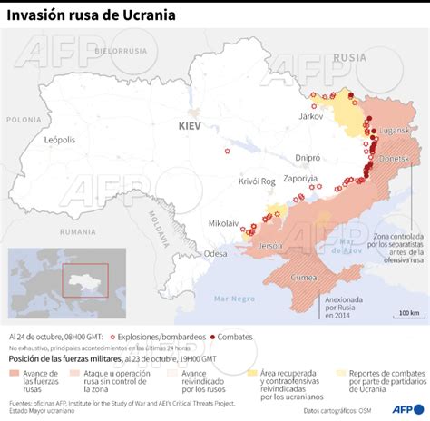 Agence France Presse on Twitter Mapa con la situación del