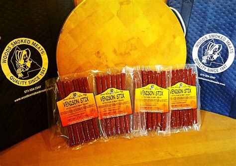 Venison Snack Sticks | woodssmokedmeatsinc