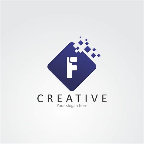 Premium Vector Letter F Logo F Letter Design Vector