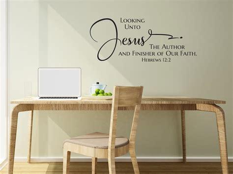 Looking Unto Jesus The Author And Finisher Of Our Faith Etsy