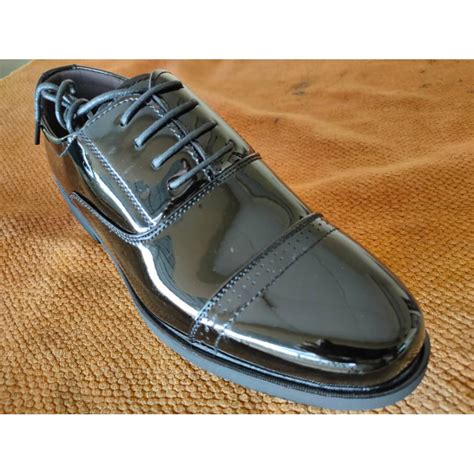 Ready Stock Formal Men Shoes Kasut Kilat Lelaki Kerja Awam Pasukan